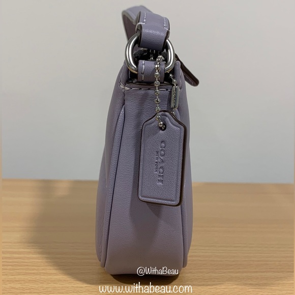 Coach Nolita 15 with Puffy Diamond Quilting Mini Bag - Silver/Mist - Picture 5 of 6